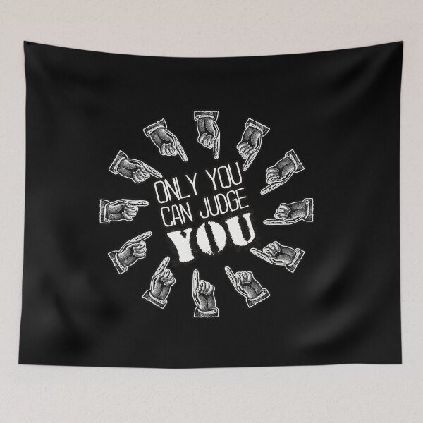 Item preview, Only you can judge you self belief quote designed and sold by Kam-designs.