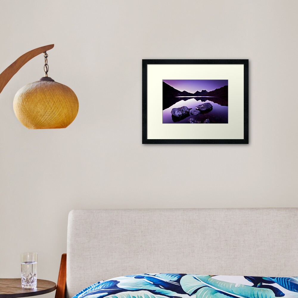 Dove Lake, Cradle Mountain, Tasmania Framed Art Print