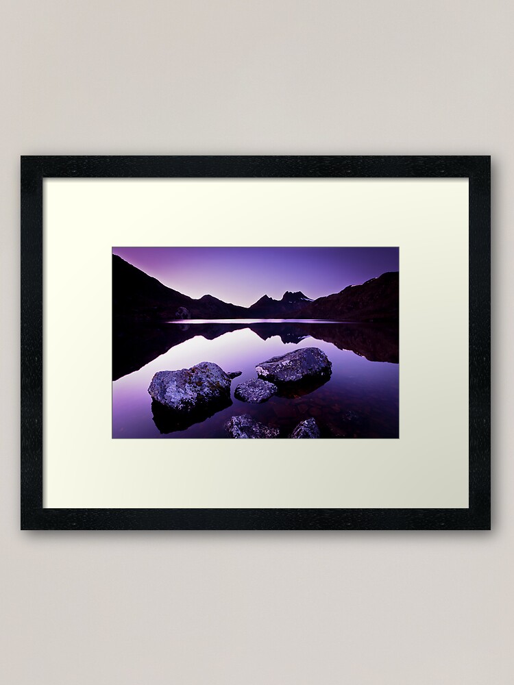 Alternate view of Dove Lake, Cradle Mountain, Tasmania Framed Art Print
