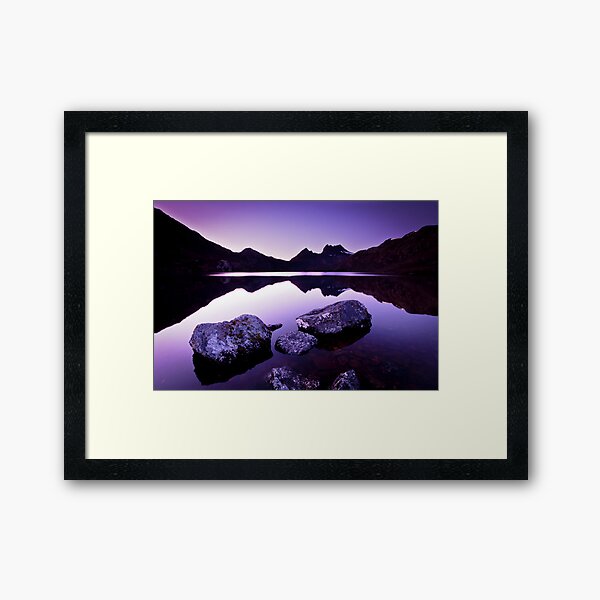 Dove Lake, Cradle Mountain, Tasmania Framed Art Print