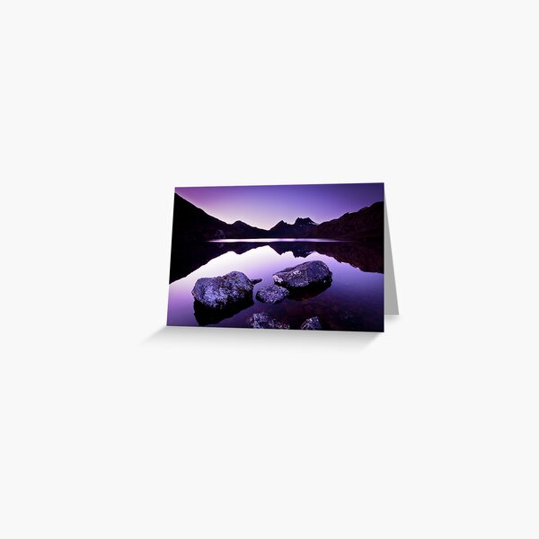 Dove Lake, Cradle Mountain, Tasmania Greeting Card
