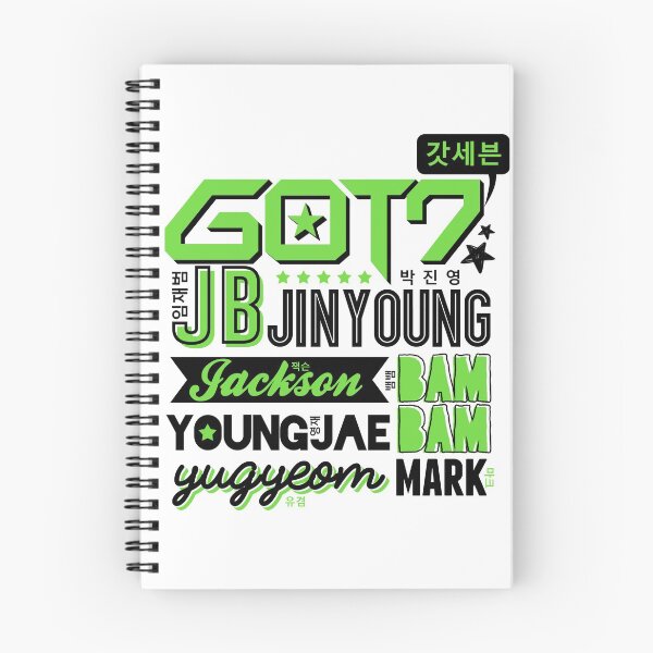 Item preview, GOT7 Font Collage 2 designed and sold by skeletonvenus.