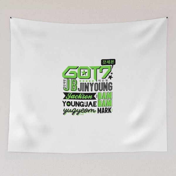 Item preview, GOT7 Font Collage 2 designed and sold by skeletonvenus.