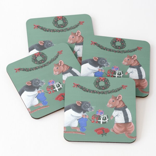Item preview, Rat Christmas Jumper designed and sold by WolfySilver.