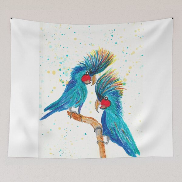 Item preview, Palm Birds designed and sold by Maureen Zmak.