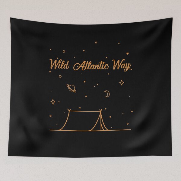 Item preview, Wild Atlantic Way, Ireland - Camping - Orange  designed and sold by WildLunatic.