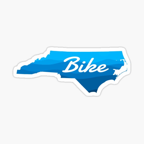 NC Bike - North Carolina Bike Design Sticker