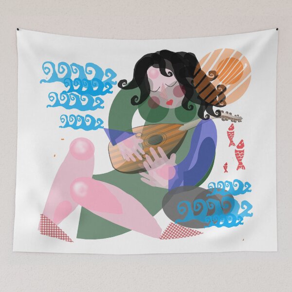 Item preview, Mandolina mama designed and sold by AWAarts.