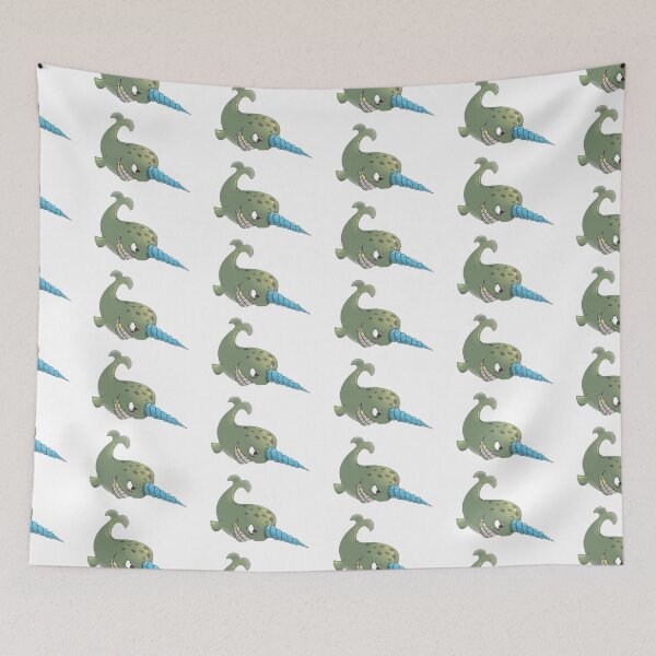 Item preview, Evil Narwhal designed and sold by dailygreentalk.