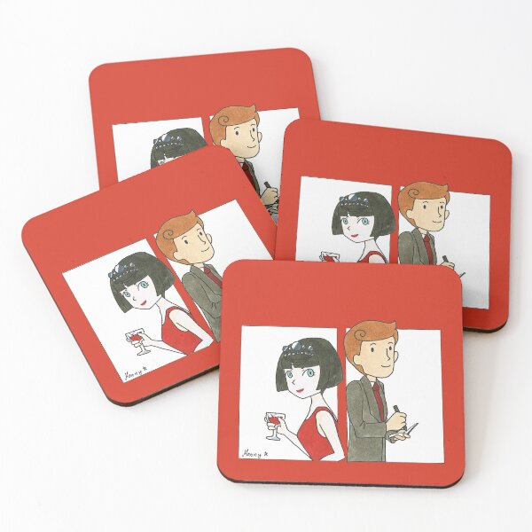 Item preview, Phryne and Jack - Layton Style designed and sold by MoonyIsMoony.