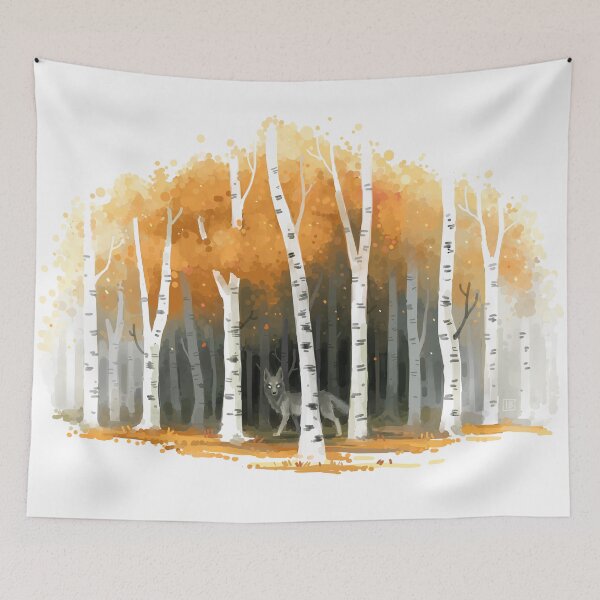 Item preview, Autumn Wolf designed and sold by freeminds.
