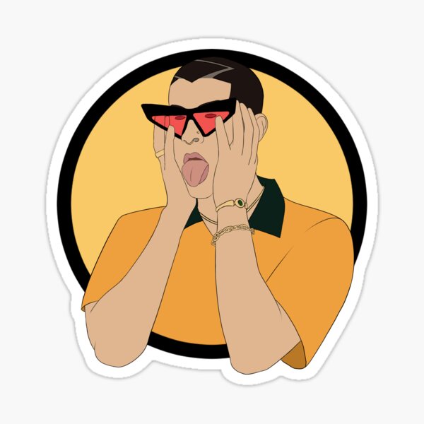 Bad Bunny Sticker