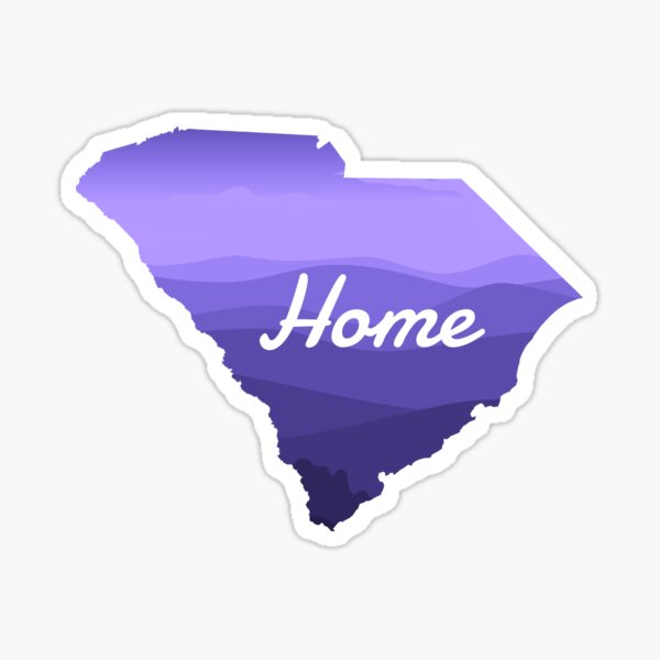 SC Home - South Carolina Home Design Sticker