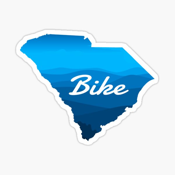 Item preview, SC Bike - South Carolina Bike designed and sold by Bug & Brush.