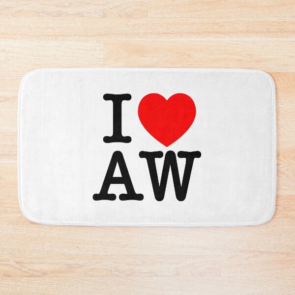 Item preview, I Heart AW (ARUBA) designed and sold by elizaldesigns.