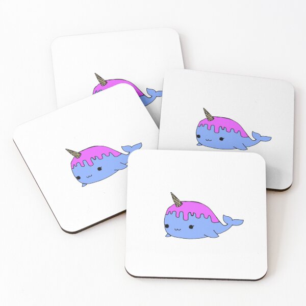 Item preview, Ice Cream Cone Narwhal designed and sold by dailygreentalk.