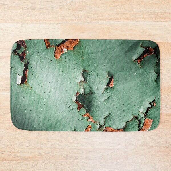 Item preview, Cool turquoise brown rusty metal rough texture  designed and sold by PLdesign.