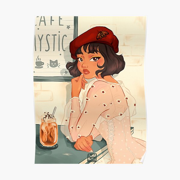 CAFE GIRL Poster