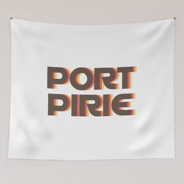 Aperçu de l'œuvre Port Pirie Retro créée et vendue par designkitsch.