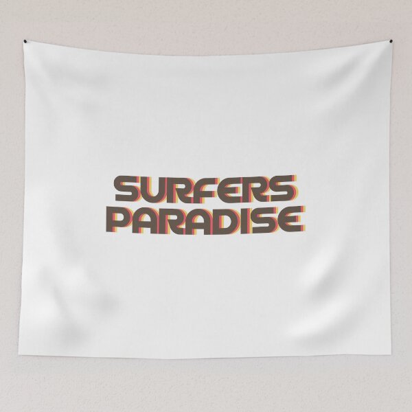 Item preview, Surfers Paradise Retro designed and sold by designkitsch.