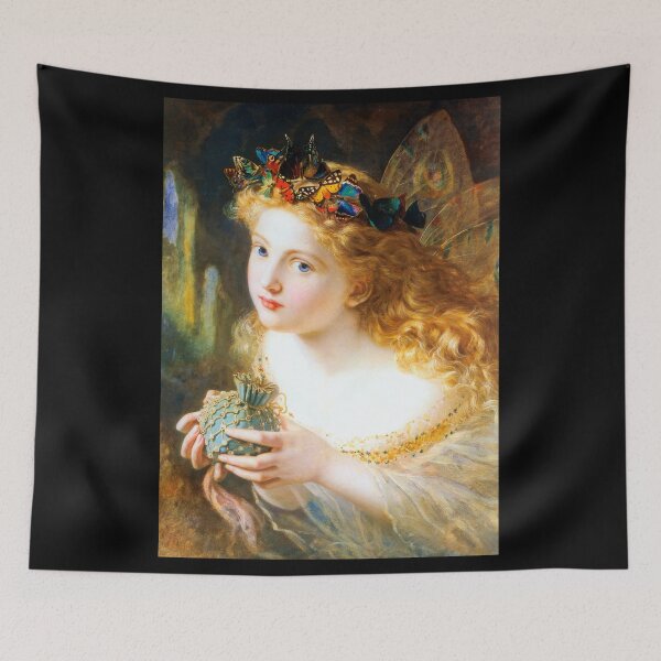 Item preview, Victorian Redhead Fairy Girl designed and sold by Sasha Art Gallery.