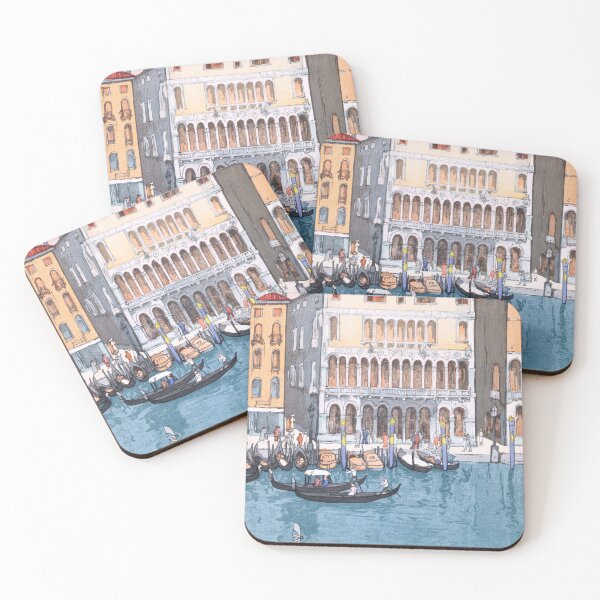 Item preview, Canal in Venice by Yoshida Hiroshi designed and sold by ArtExpression.