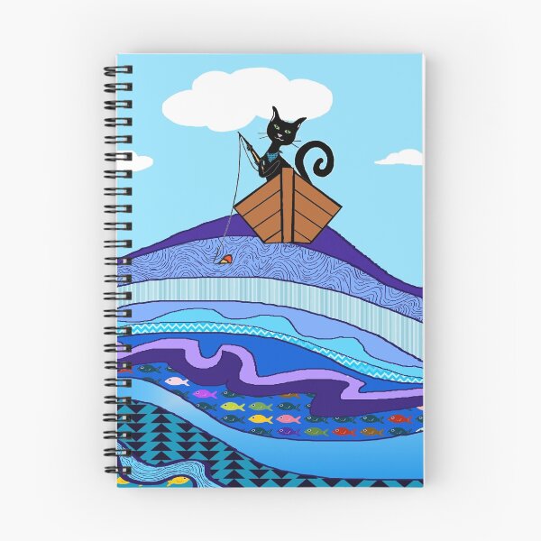 Artikelvorschau, Katzenfischen entworfen und verkauft von Paintings by gretzky.