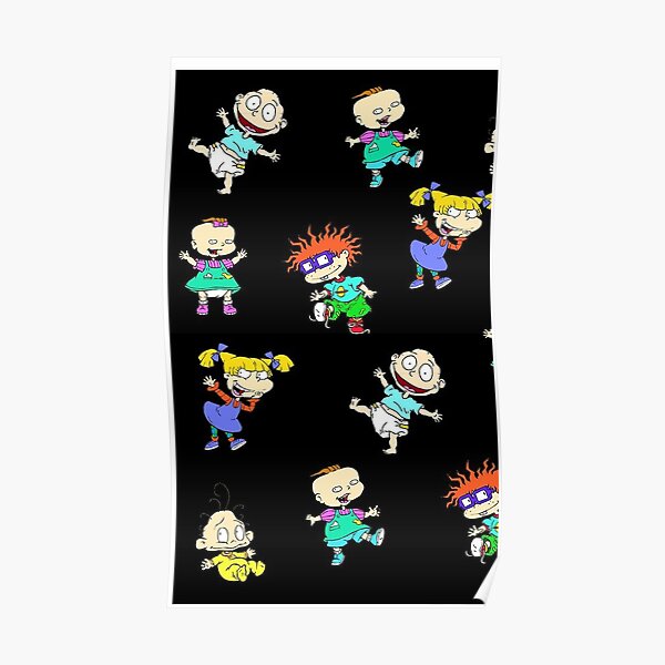 90s Rugrats Poster By Vazqa Redbubble 7605