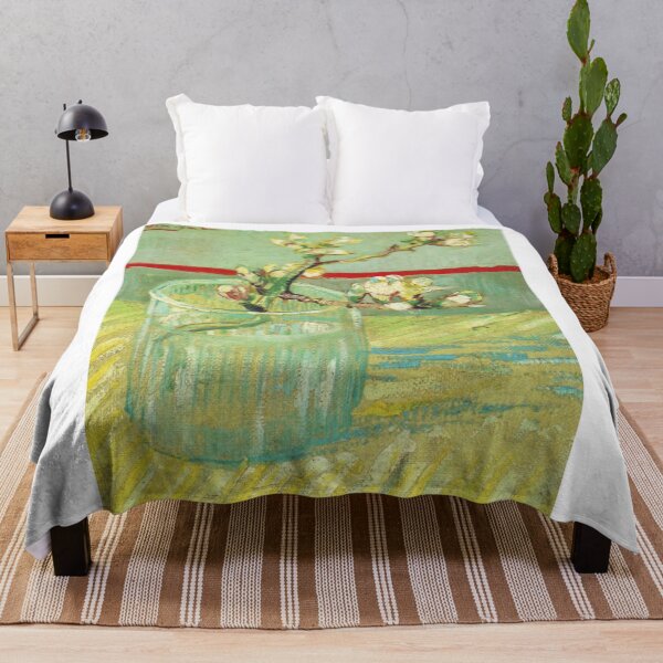 Item preview, Blossoming Almond Branch In a Glass - Van Gogh - c1888 designed and sold by CrankyOldDude.