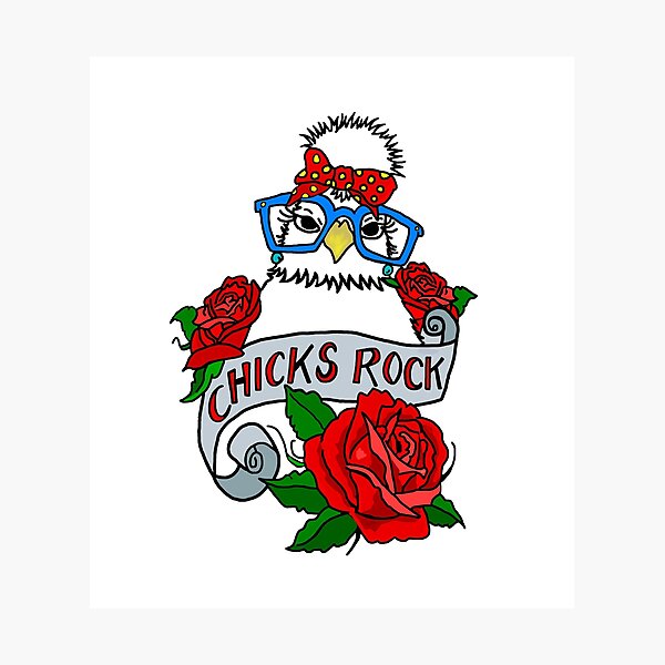 Item preview, Chicks Rock designed and sold by imphavok.