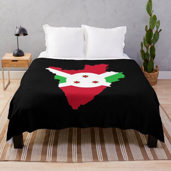 Item preview, Burundi flag map  designed and sold by tony4urban.