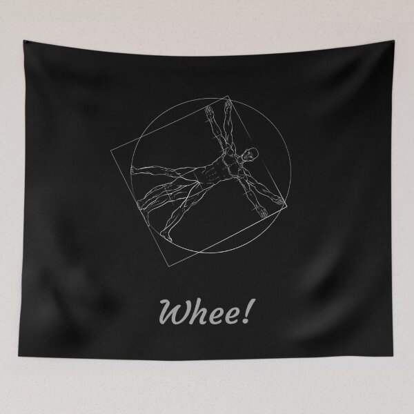 Item preview, Vitruvian Man - Whee! designed and sold by Legit Hooligan.