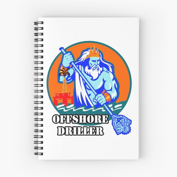 Item preview, Offshore Driller; designed and sold by StickerApe.