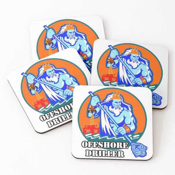 Item preview, Offshore Driller; designed and sold by StickerApe.