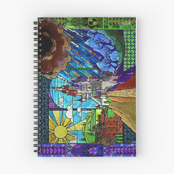 Item preview, La bella y la bestia: castillo de vidrieras (de lado) designed and sold by lovecooks.