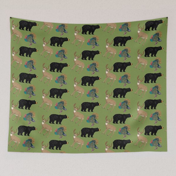 Item preview, Game Animals of WV designed and sold by mountainleisure.