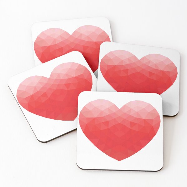 Item preview, Low Poly Heart Symbol | Low Poly Art designed and sold by Brian Kroijer.