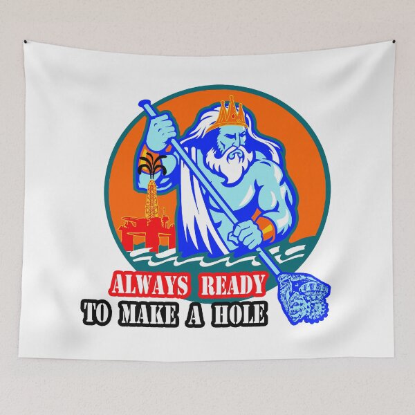 Item preview, Always ready to make a hole; designed and sold by StickerApe.