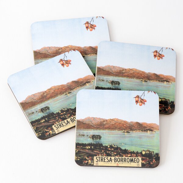 Item preview, ITALY STRESA BORROMEO Scenic Island Vintage Italian Travel designed and sold by retroposters.