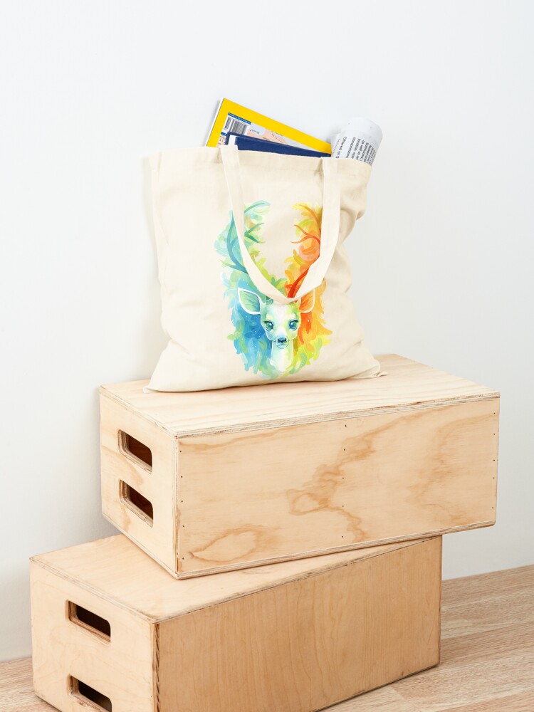 Alternate view of Feather Fawn Tote Bag