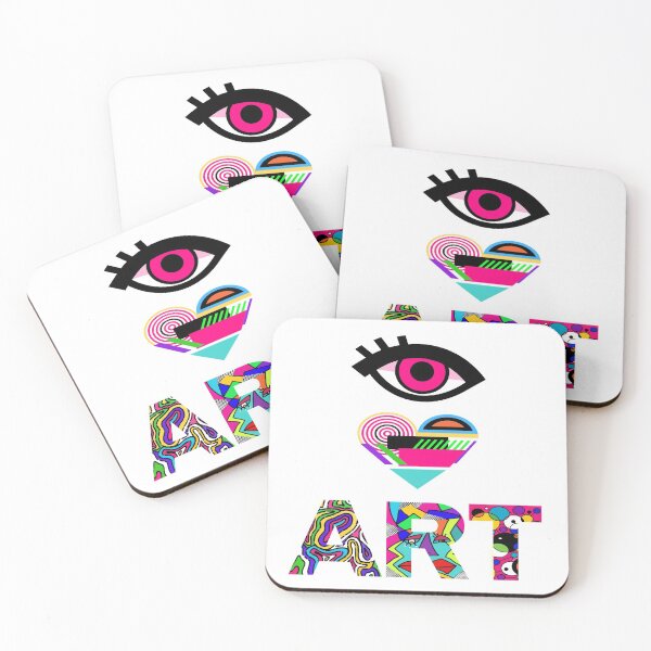 Item preview, EYE LOVE ART by Annika Jones for CanvasU designed and sold by CanvasU.
