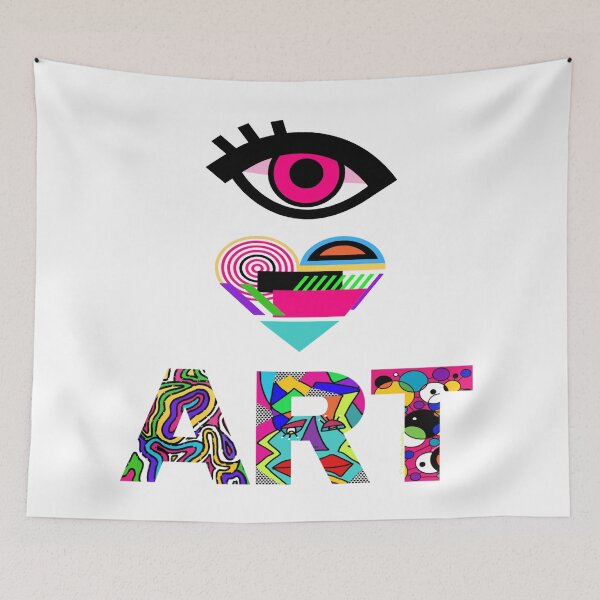 Item preview, EYE LOVE ART by Annika Jones for CanvasU designed and sold by CanvasU.