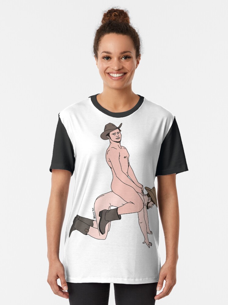 Alternate view of Ride Him Cowboy Graphic T-Shirt