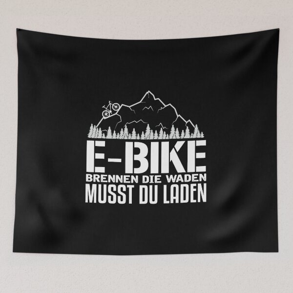Item preview, E-Bike funny bicycle I cyclist pensioner saying designed and sold by 2blackcherries.