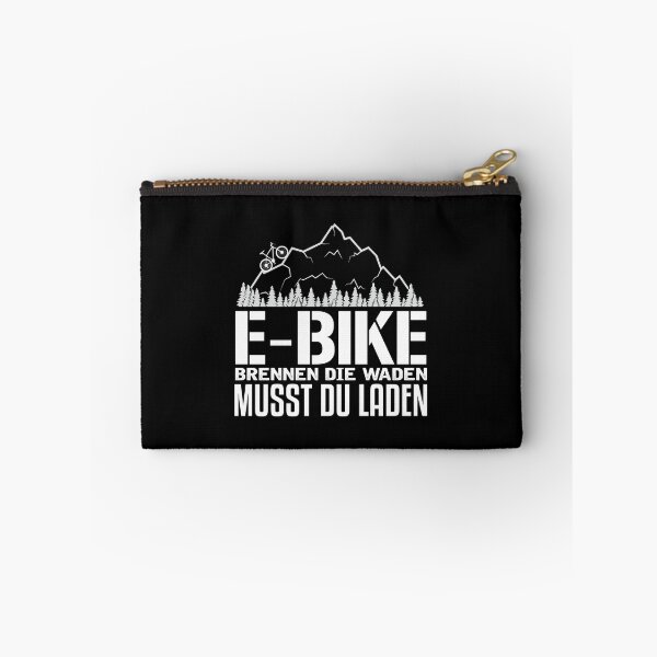 Item preview, E-Bike funny bicycle I cyclist pensioner saying designed and sold by 2blackcherries.