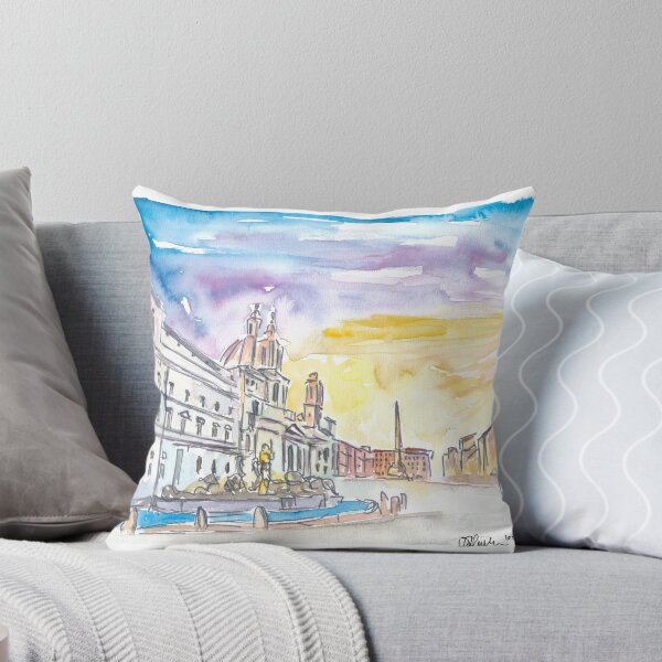 Item preview, Romantic Piazza Navona in Rome Italy  designed and sold by artshop77.