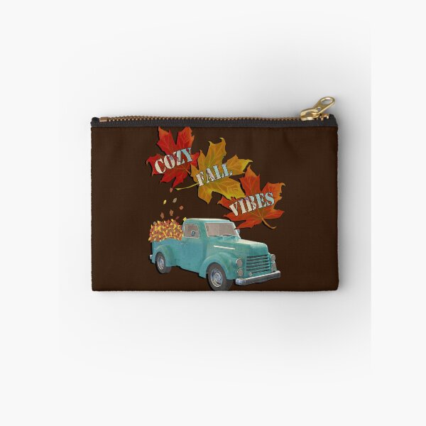 Item preview, Cozy Fall Vibes Quote Graphic Autumn Leaves & Pickup Truck Gift designed and sold by Cute & Sassy Custom Gifting Boutiques.