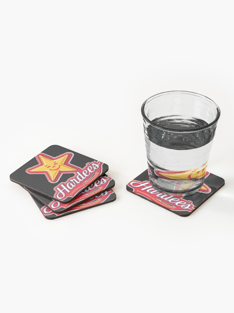 Hardees Burger Coasters Set Of 4 For Sale By Barrientos4 Redbubble 