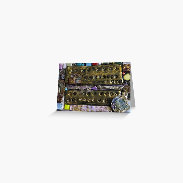 Je Ne Puis Greeting Card