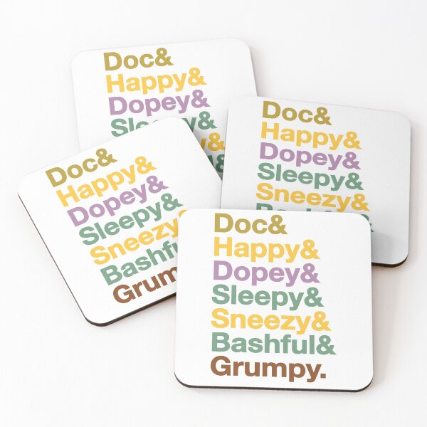 Item preview, The Seven Dwarfs designed and sold by ModernHexology.